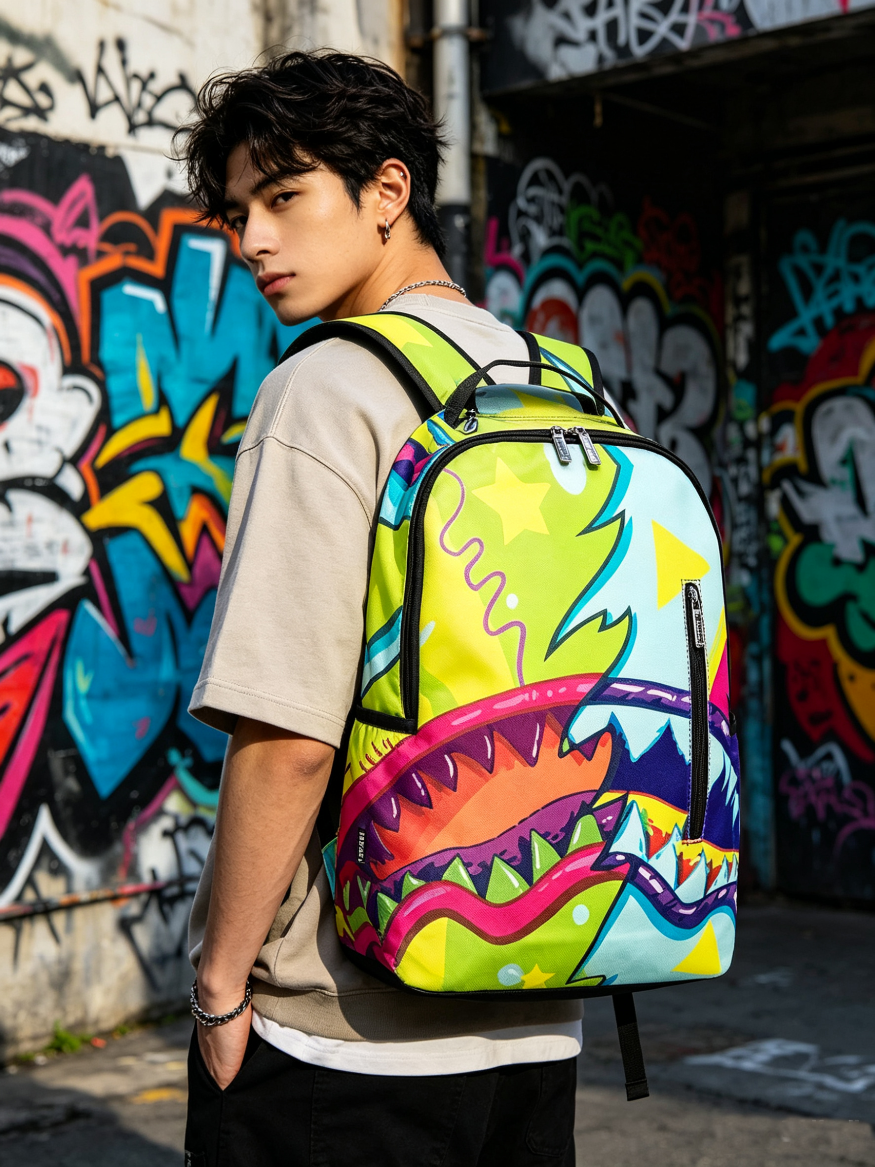 Fashion Backpack Women - New Trendy Street-Style Design Backpack for