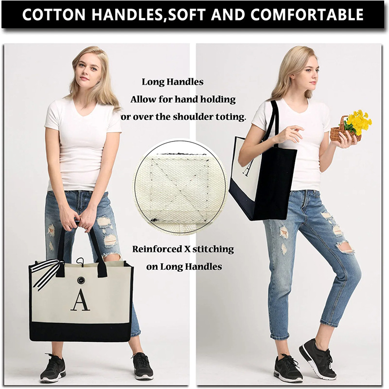 Tote Bag Fashion Canvas Totes  - Canvas Backpack Casual avis et prix