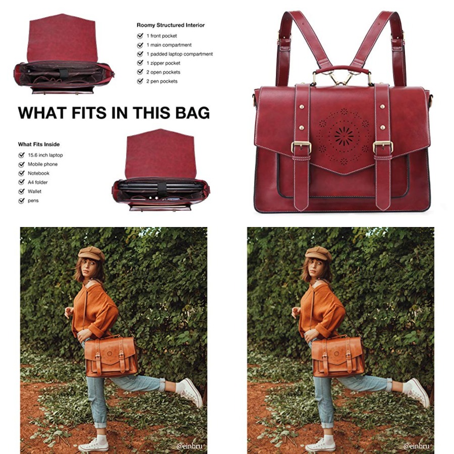 Backpack for Women Briefcase M - Laptop Backpack 15.6 avis et prix