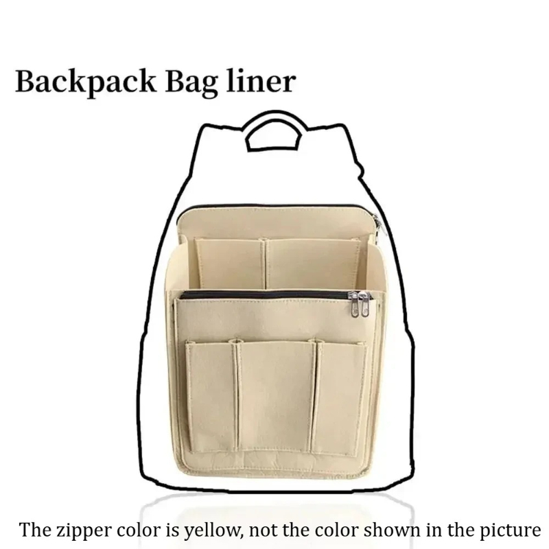 Makeup Organizer Felt Insert B - Backpack Insert Organizer avis et prix