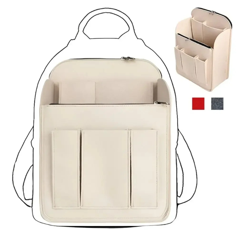Makeup Organizer Felt Insert B - Backpack Insert Organizer avis et prix