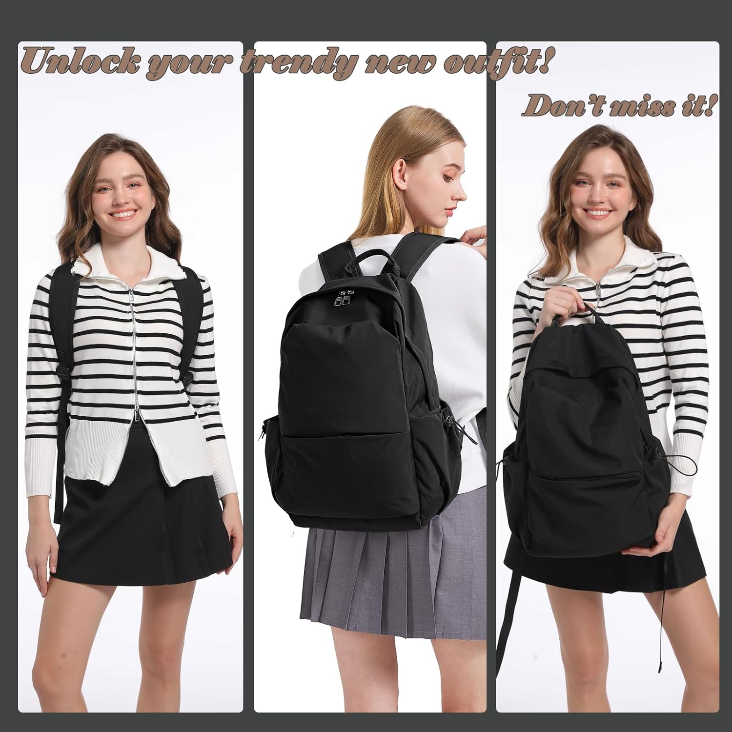 Laptop Backpack for Women and  - Laptop Backpack 15.6 avis et prix