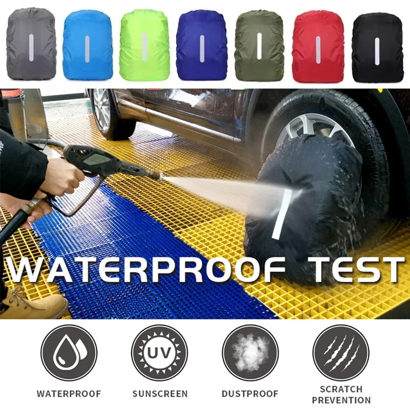 New Reflective Waterproof Back - Rain Cover Backpack avis et prix