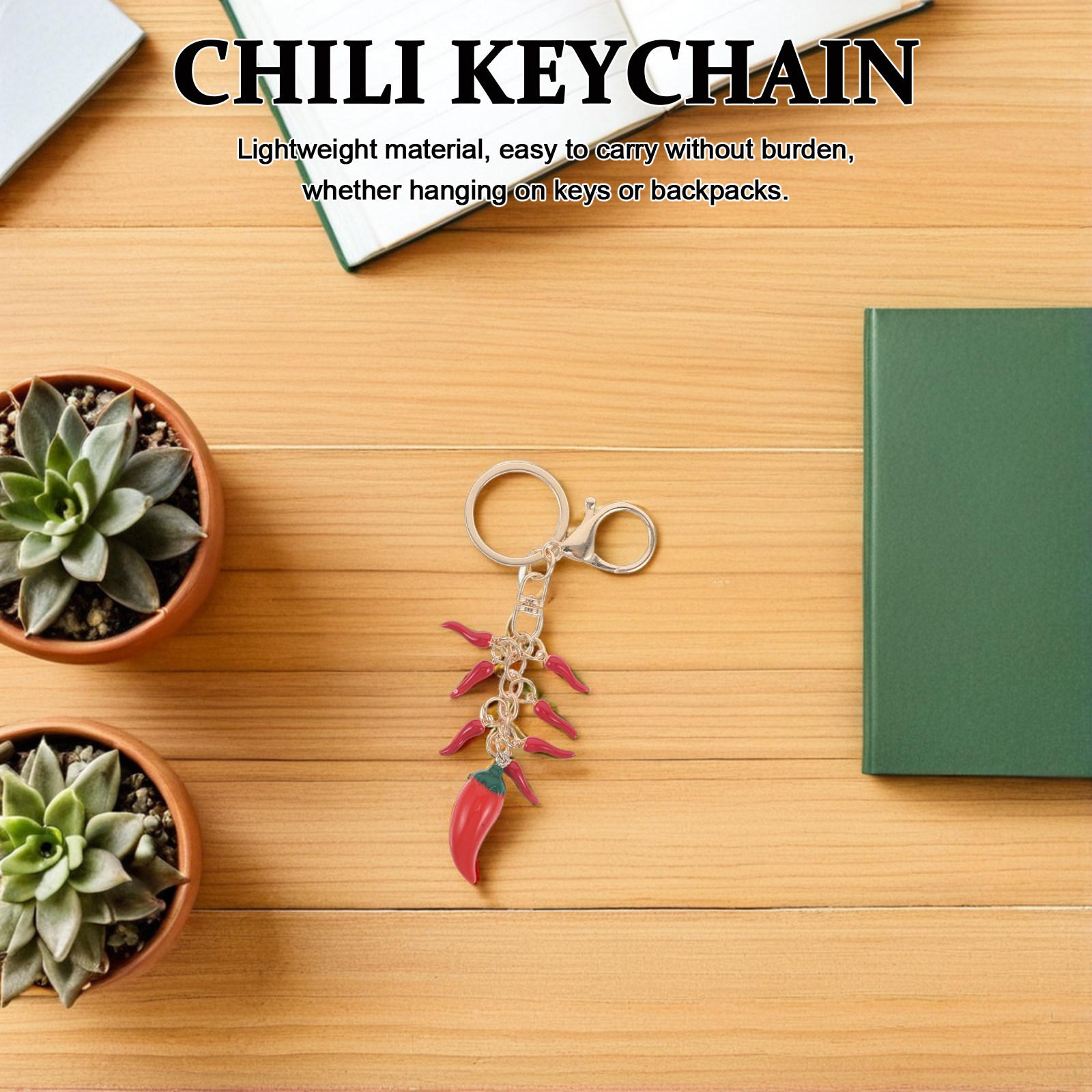 2Pcs Kawaii Chili Pepper Keych - Mini Backpack Purse avis et prix