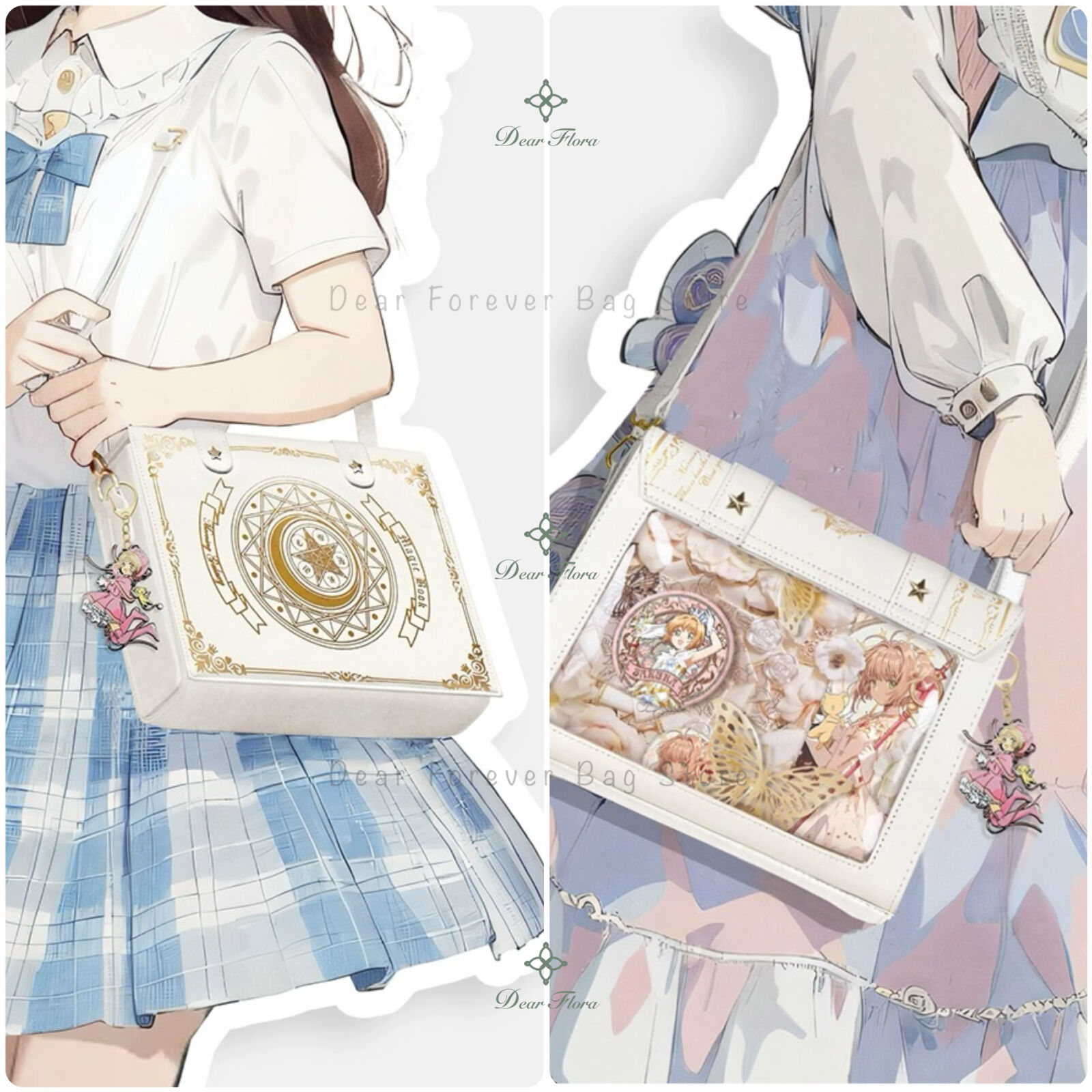 Y2K Magic Book Lolita Ita Bag  - Mini Backpack Purse avis et prix