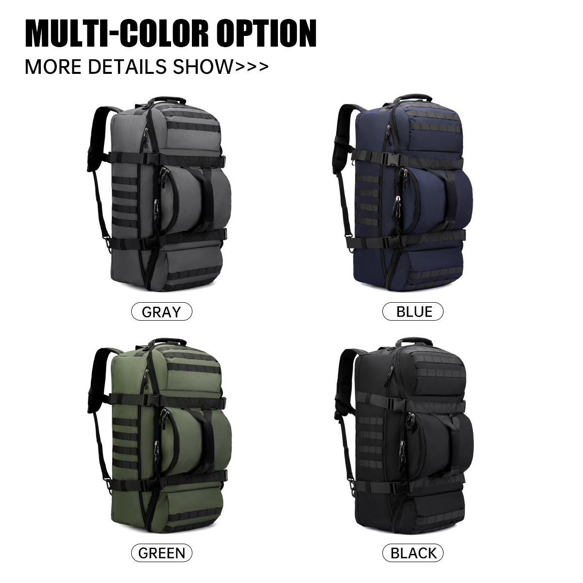 Outdoor Mountaineering Bag 90L - Hiking Backpack Waterproof avis et prix