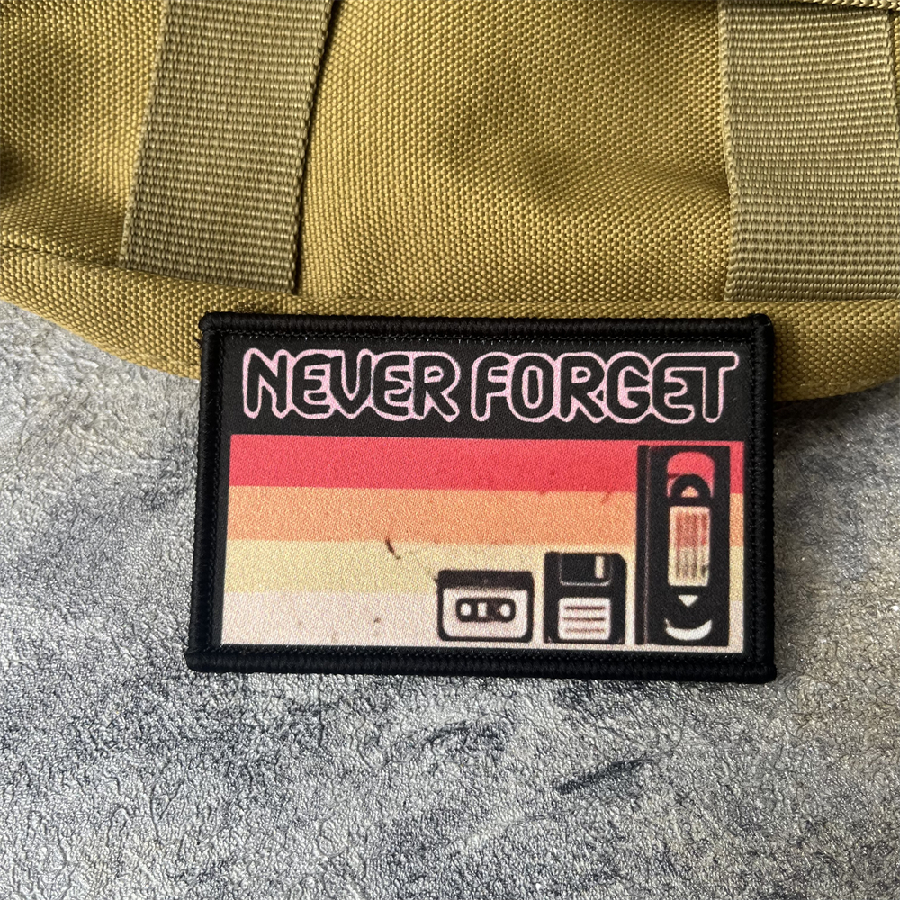 NEVER FORGET Funny Tape Morale - Urban Backpack Tactical avis et prix