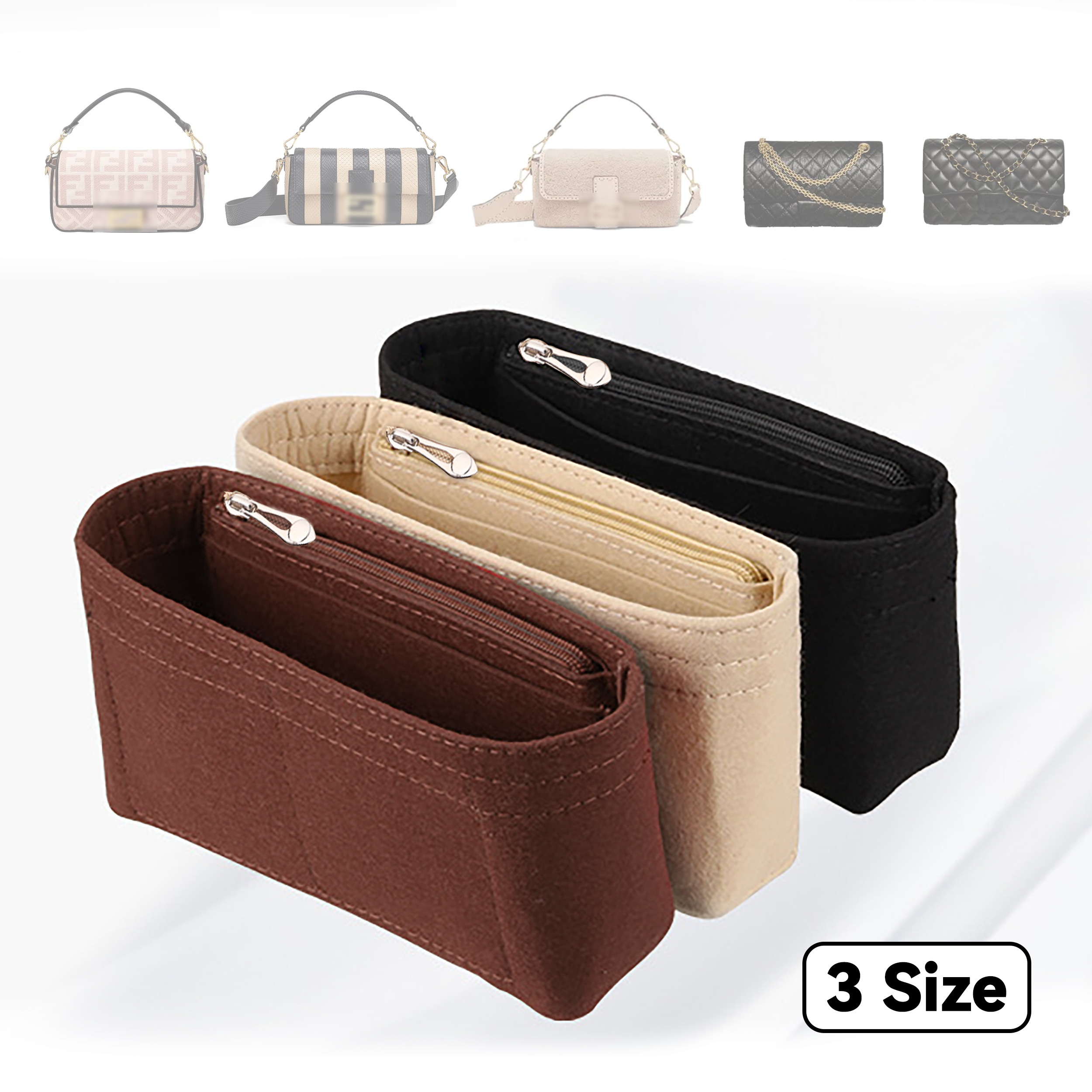 Felt Insert Bag Organizer, Mak - Backpack Insert Organizer avis et prix