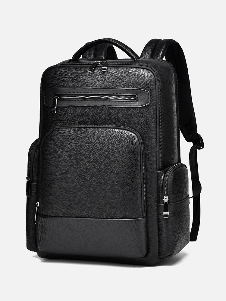 Men's Fashion Backpack PU Leat - Laptop Backpack 15.6 avis et prix