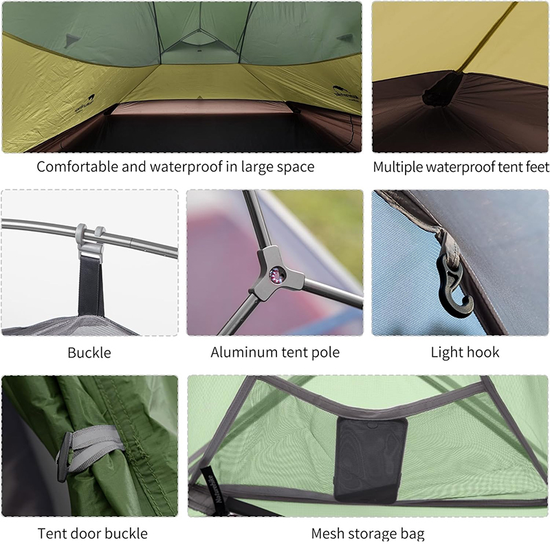 Naturehike Cloud Up 3 Person B - Hiking Backpack Waterproof avis et prix