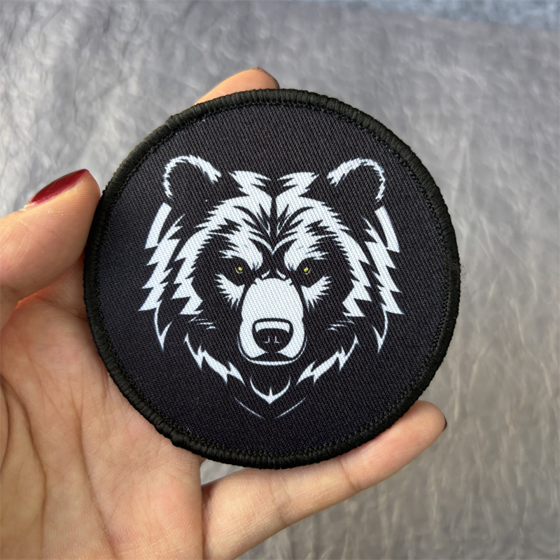 Black Bear Printed Patch on Cl - Urban Backpack Tactical avis et prix