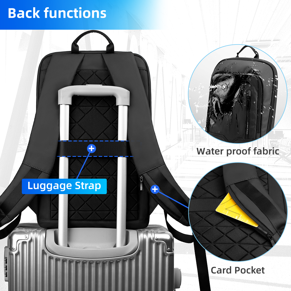HK Slim Business Backpack for  - Laptop Backpack 15.6 avis et prix