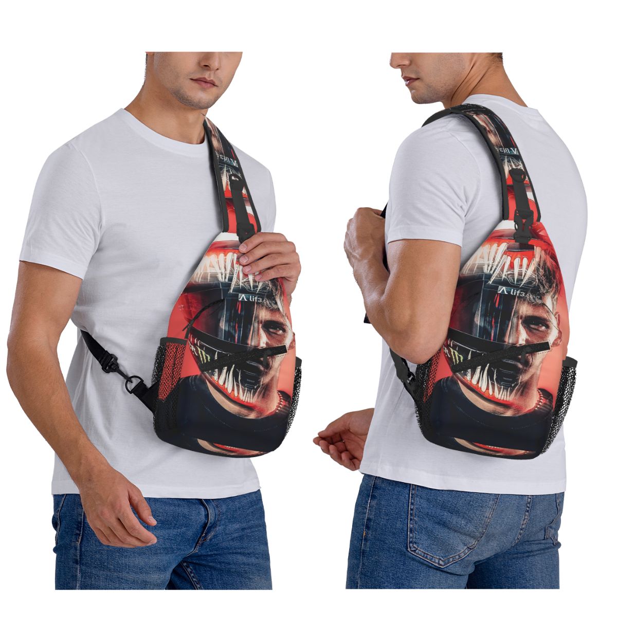 Fabio Quartararo El Diablo Mot - Sling Backpack Shoulder avis et prix