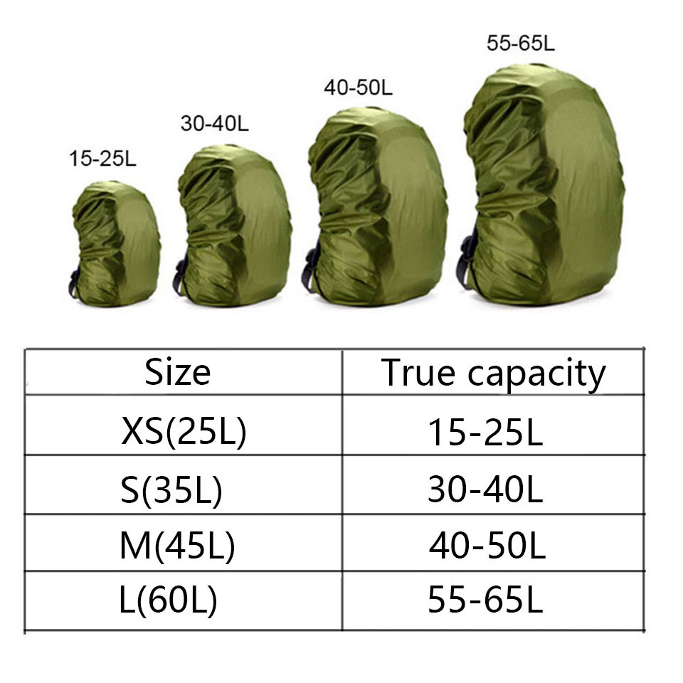 KoKossi 20-80L Lightweight Nyl - Rain Cover Backpack avis et prix