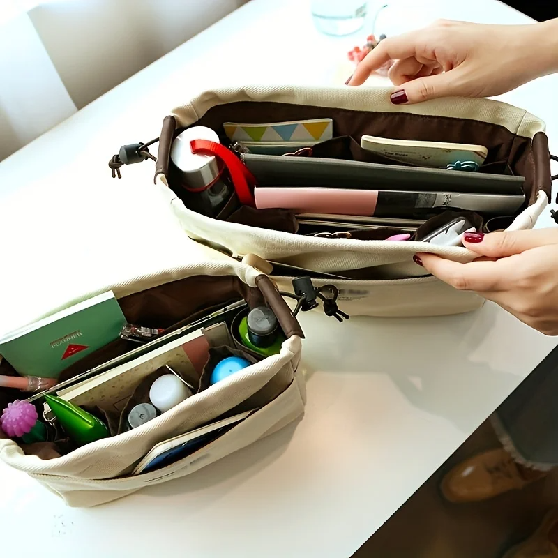 1/2pcs Drawstring Canvas Stora - Backpack Insert Organizer avis et prix