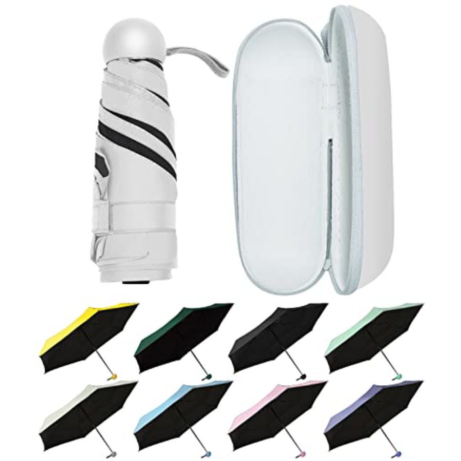 Mini Travel Umbrella with Case - Mini Backpack Purse avis et prix
