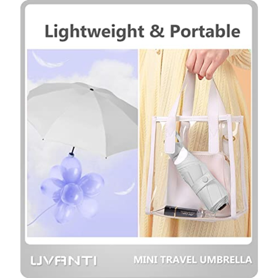 Mini Travel Umbrella with Case - Mini Backpack Purse avis et prix